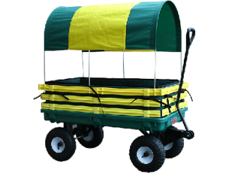 Yellow / Green Trekker Wagon